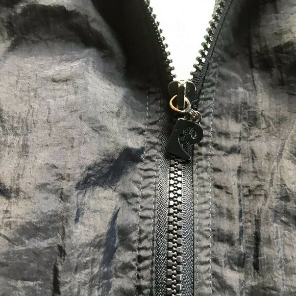 Pierre Cardin Men L Navy, white, yellow, & purple running, jogging, windbreaker - Picture 2 of 5